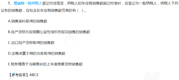 2018年稅務(wù)師《涉稅服務(wù)實務(wù)》考試真題及答案（多選題）/